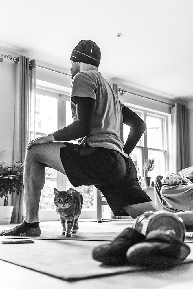 Gym in the living room