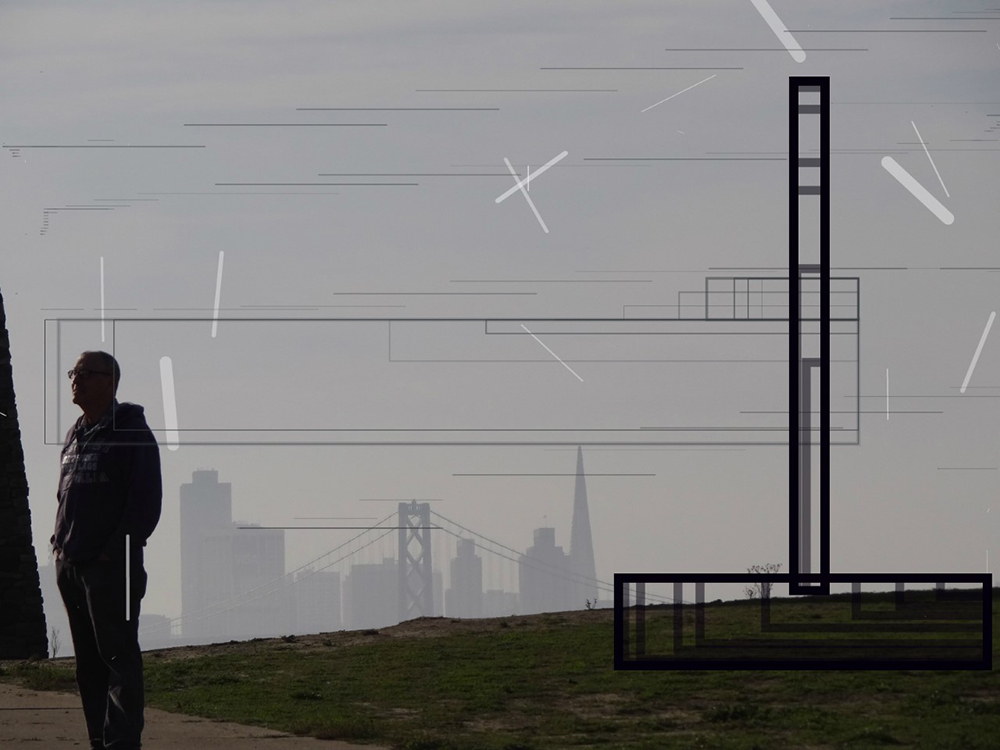 Man Standing - #socialdistancing
